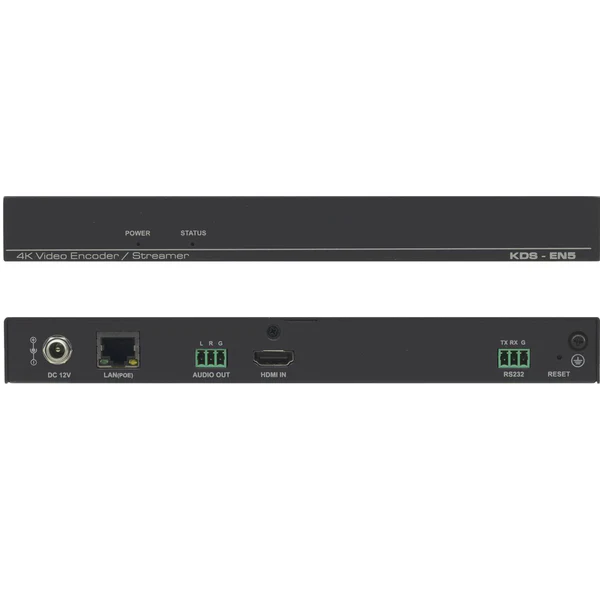 kramerav : KDS-EN5 4K30 4:4:4 H.264 Video Encoder supporting PoE and Video Wall