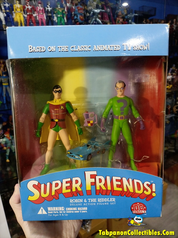[2003.12] DC Direct Super Friends Robin & The Riddler Deluxe Action Figure Sets