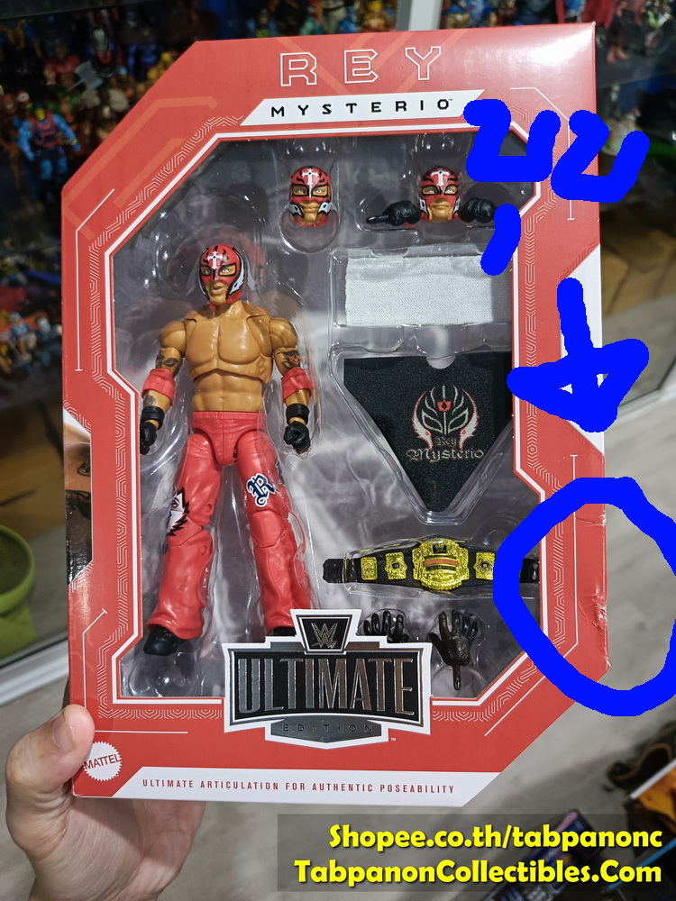 [2024.08] WWE Ultimate Edition Fan TakeOver Rey Mysterio (กล่องบุบดูรูปประกอบ)