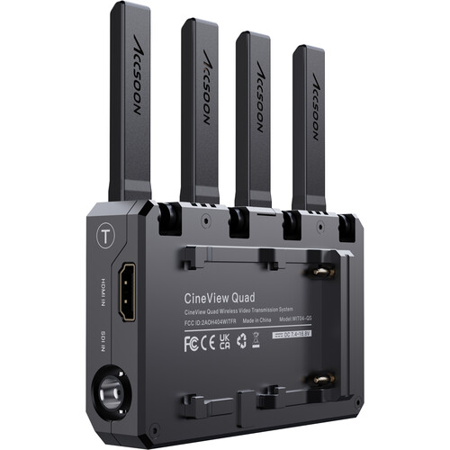 Accsoon รุ่น CineView Quad Dual-Band Wireless Video Transmission-ส่งสัญญาณภาพไร้สาย ระยะส่ง 150 เมตร