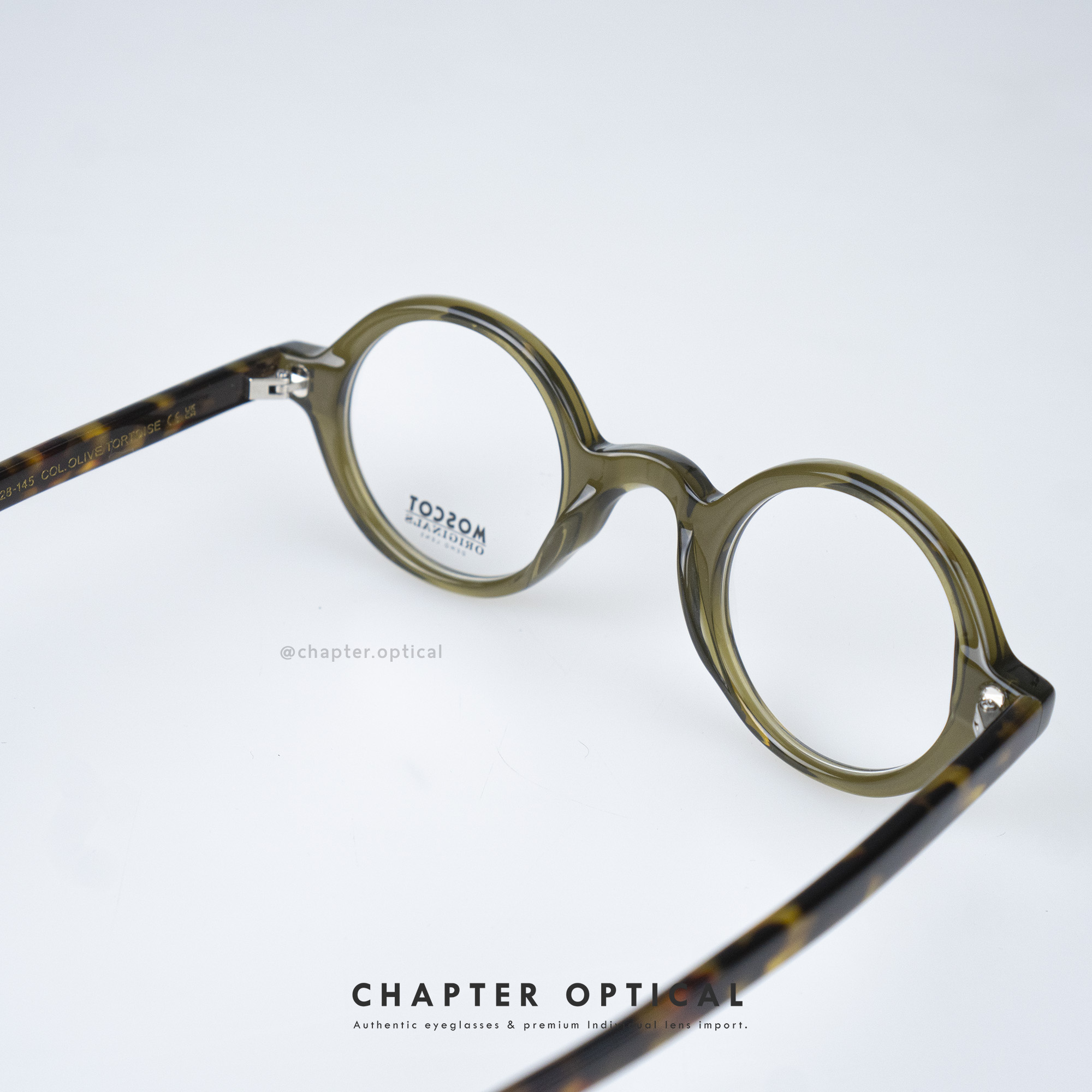 กรอบแว่น MOSCOT รุ่น ZOLMAN สี.OLIVE/TORTOISE