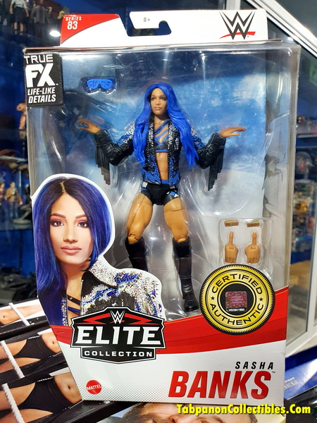 [2021.04] WWE Elite 83 Sasha Bank 7-Inch Figure (หลังกล่องบุบ)