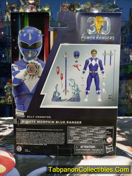 [2023.04] Hasbro Power Rangers Lightning Collection Remastered MMPR Blue Ranger 6-Inch Action Figure