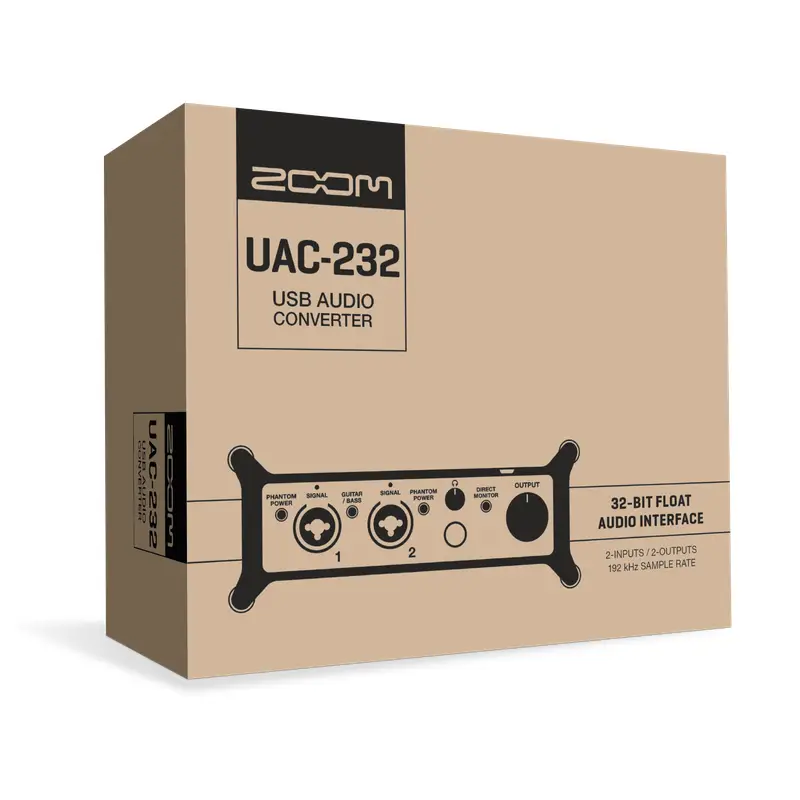Zoom UAC-232 32-Bit 2CH Audio Interface