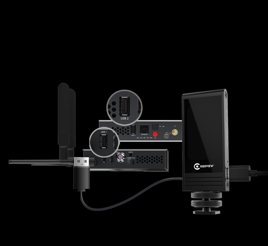 kiloview P3 Mini 4G Wireless Bonding Encoder