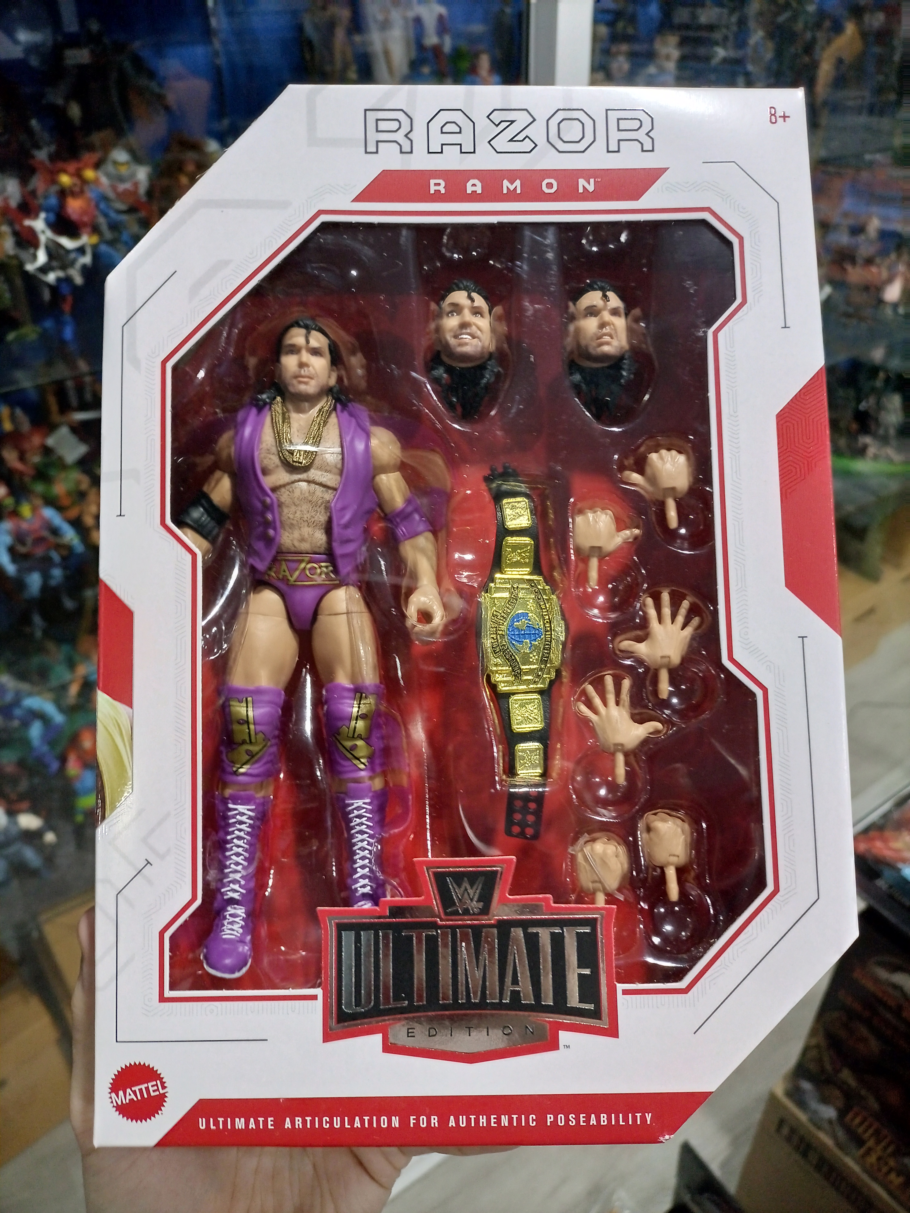 [2023.04] WWE Ultimate Edition Wave 16 Razor Ramon Variant 7-inch Action Figure