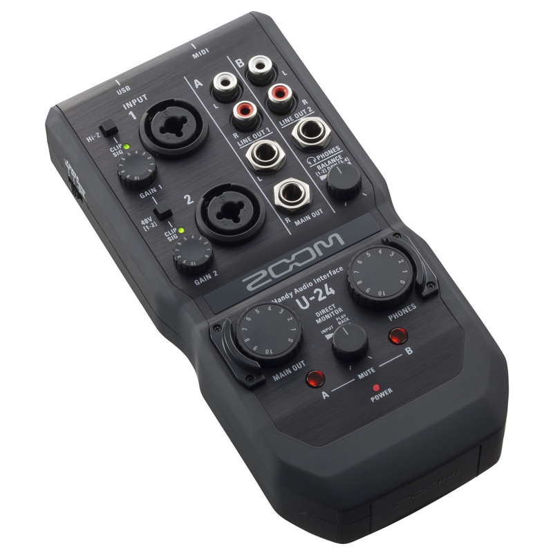 Zoom U-24 Handy Audio Interface