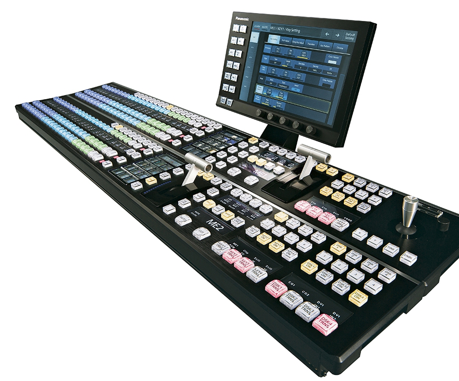 Switcher Panasonic รุ่น AV-HS7300 4K compatible Live Switcher