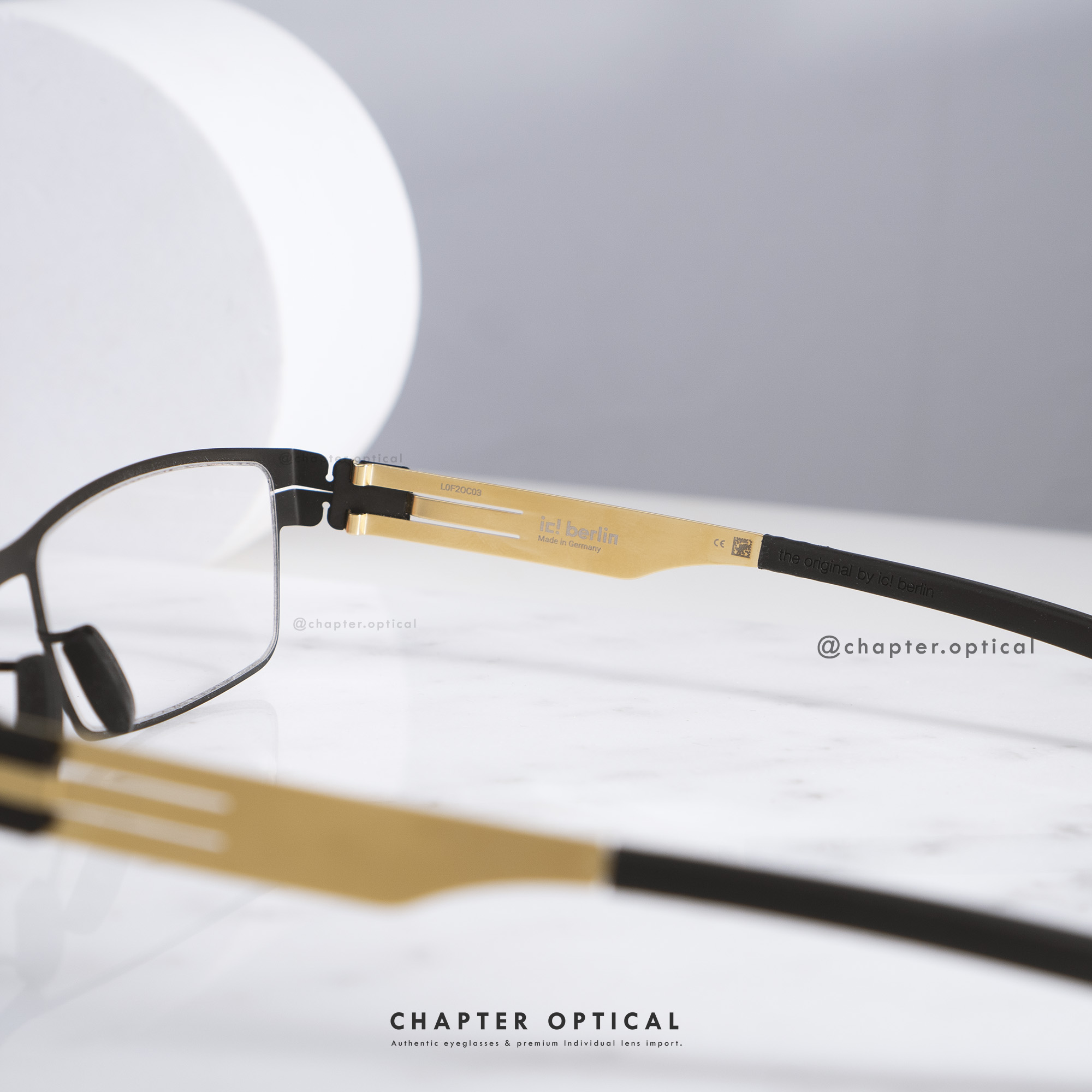 Ic! Berlin | รุ่น Peter C.| สี Black