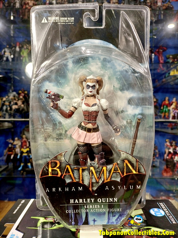 [2011.02] DC Direct Batman Arkham Asylum Series 1 Harley Quinn Varaint (Pink Skirt) Action Figure