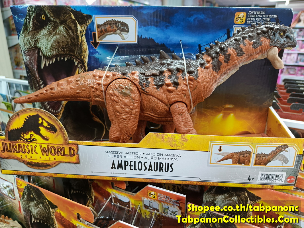 [2022.12] Mattel Jurassic World Dominion Massive Action Ampelosaurus Dinosaur Action Figure