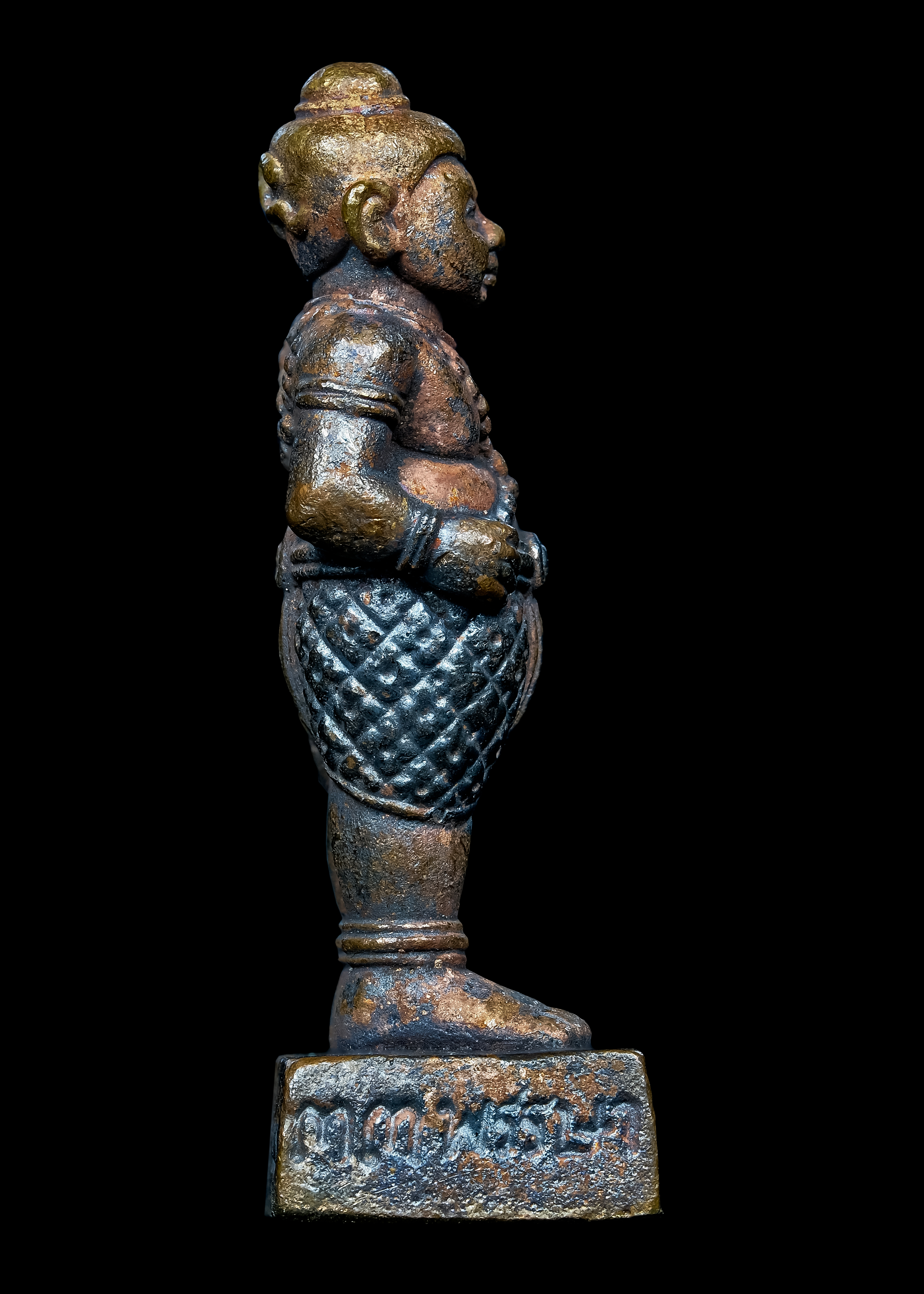 กุมารเทวดา หล่อโบราณ เนื้อเหล็กพลิกผี หลวงพ่อเหลย เตชะปัญโญ วาจาสิทธิ์