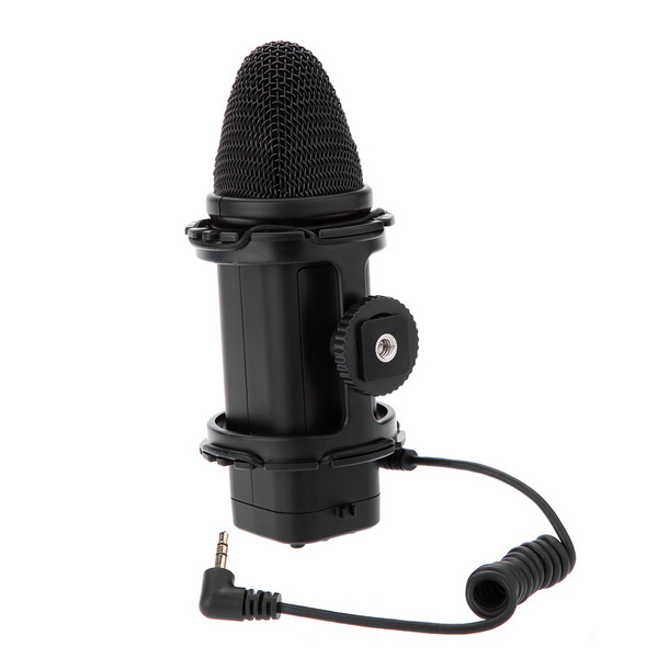 BY-V02 Boya stereo Microphone For DSLR Camera DV Camcorder