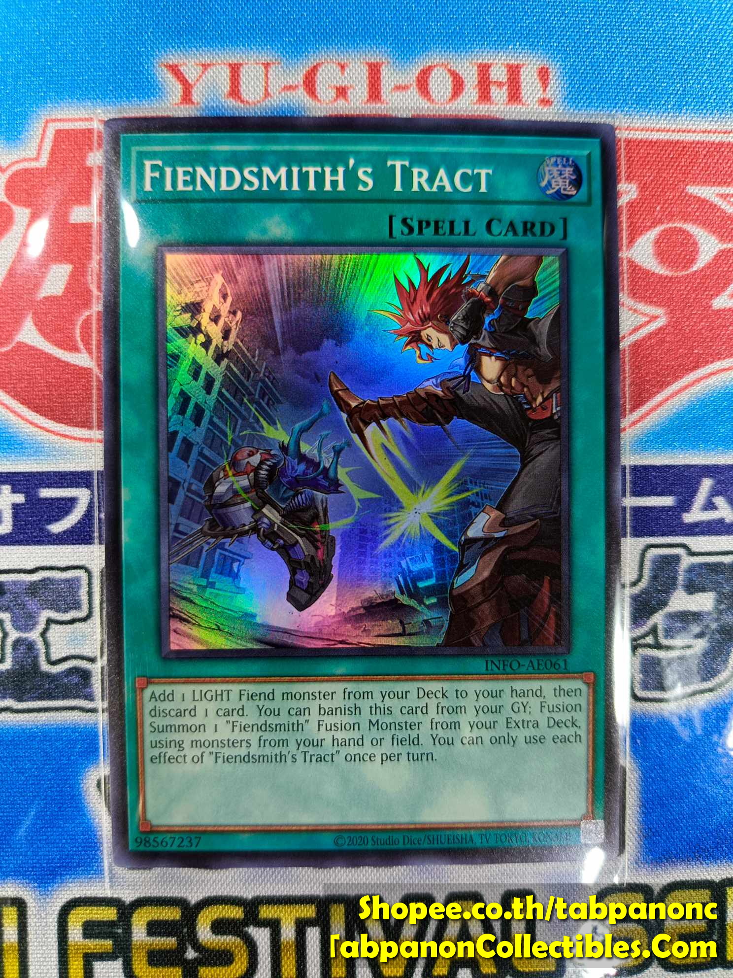 INFO-AE061 Fiendsmith's Tract - Super Rare