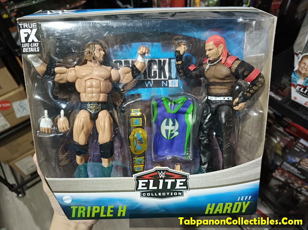 [2021.06] WWE Elite Triple H And Jeff Hardy 2-pack (HHH สีเลอะดูรูปประกอบ)