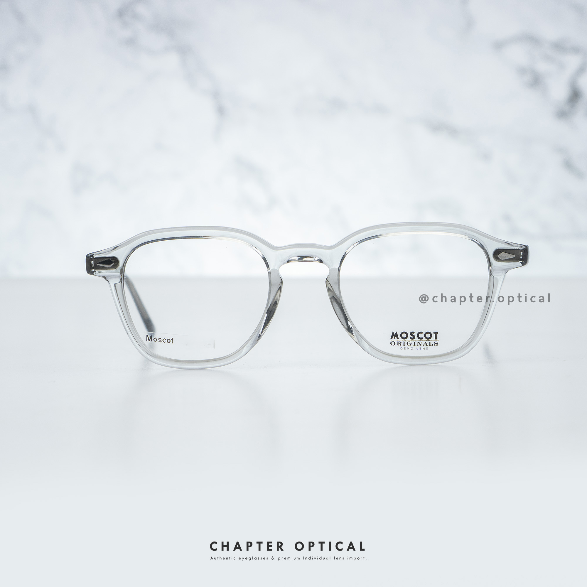 กรอบแว่น MOSCOT รุ่น VANTZ สี LIGHT GREY / Size 50