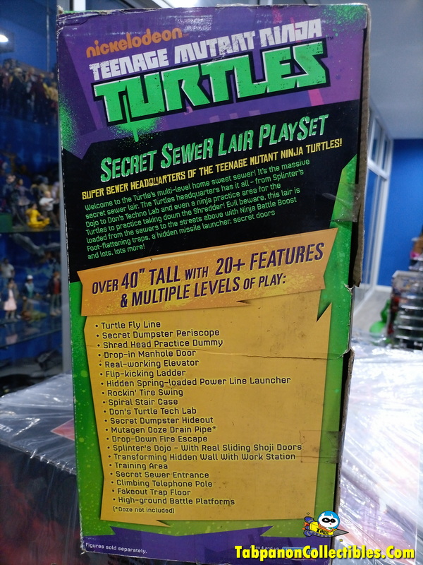[2013.04] Nickelodeon Teenage Mutant Ninja Turtles Sewer Lair Playset (สูง 40นิ้ว สำหรับฟิกเกอร์สเกล6นิ้ว)