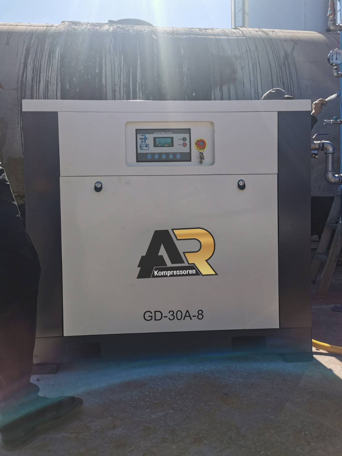 ปั๊มลมสกรู AR 30HP Model : GD-30A 30HP