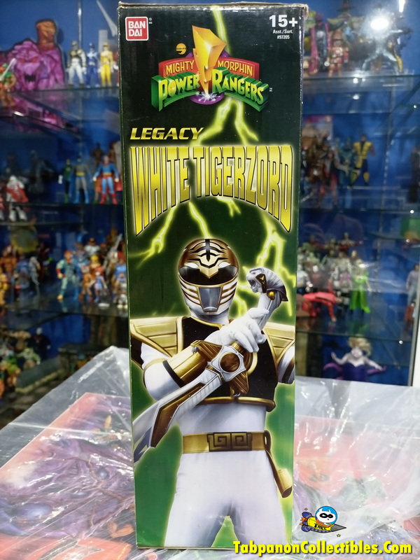 [2015.07] Bandai America Power Rangers Legacy White Tigerzord Diecast Action Figure (USED)