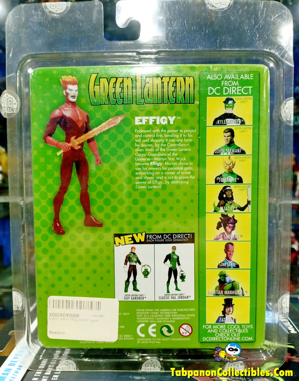 [2003.02] DC Direct Green Lantern Corps Effigy Action Figure