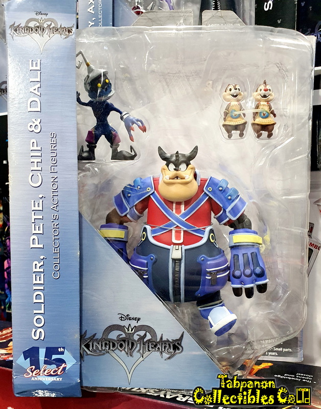 [2018.07] DST Kingdom Hearts Select Series 2 Soldier, Pete, Chip & Dale Action Figure Set