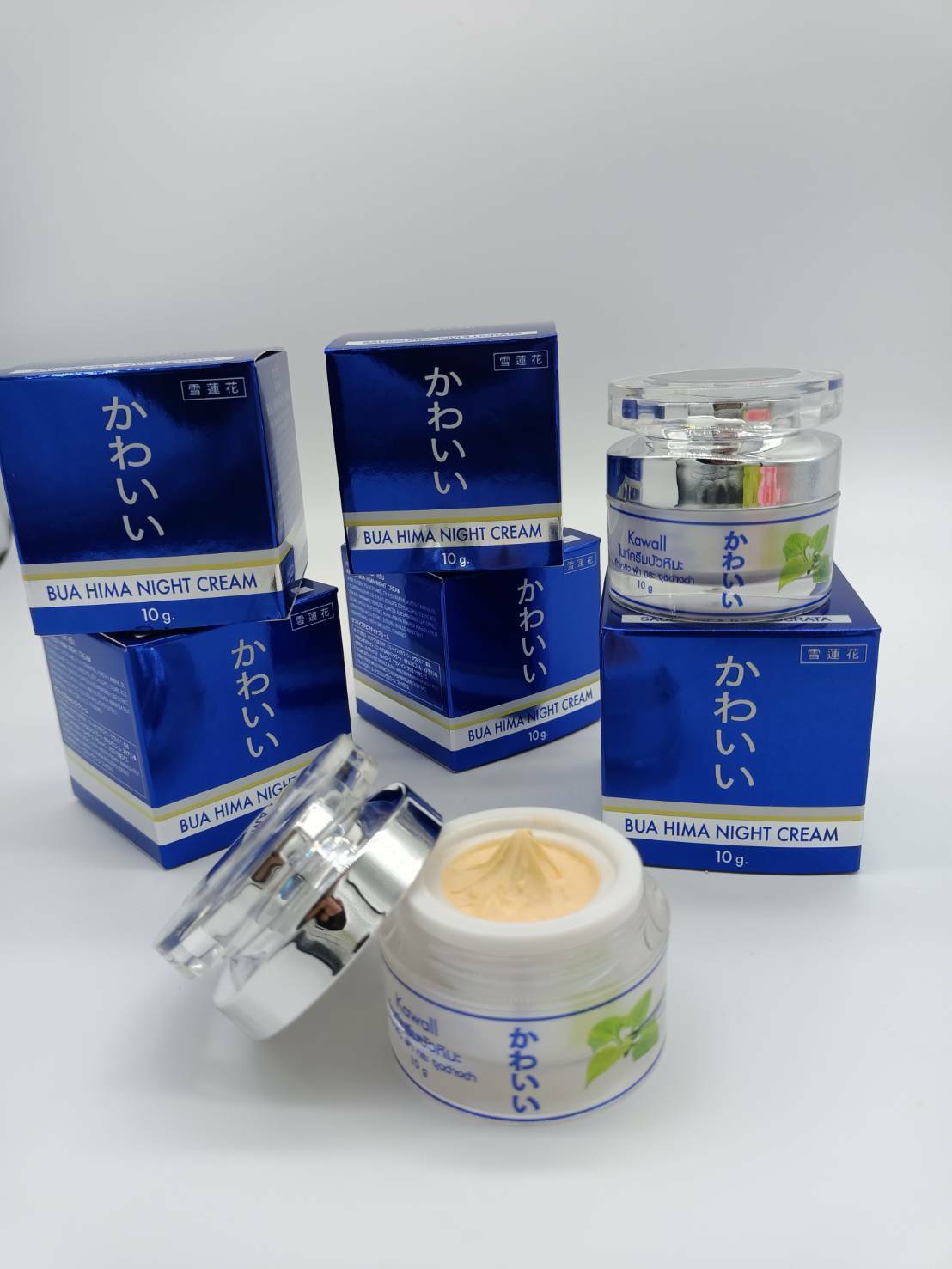 คาวาอี บัวหิมะ ไนท์ ครีม KAWAII 10 กรัม ( 1 กระปุก )