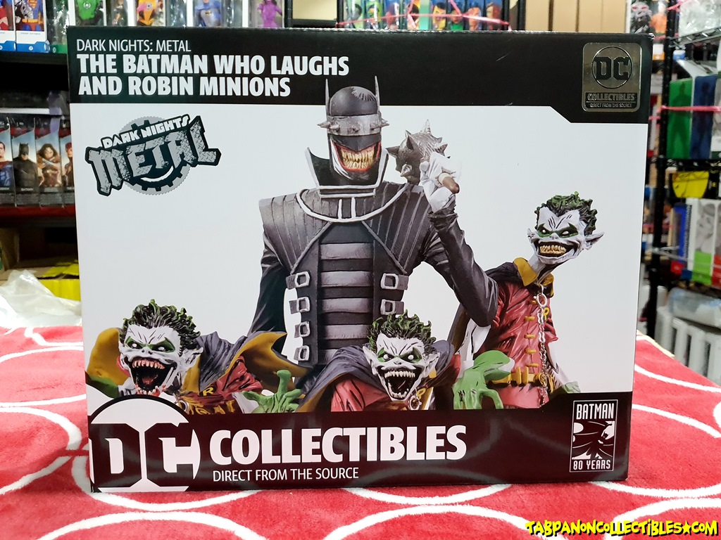 [2020.01] DC Collectibles Dark Nights Metal Batman Who Laughs & Robin Minions Deluxe Statue
