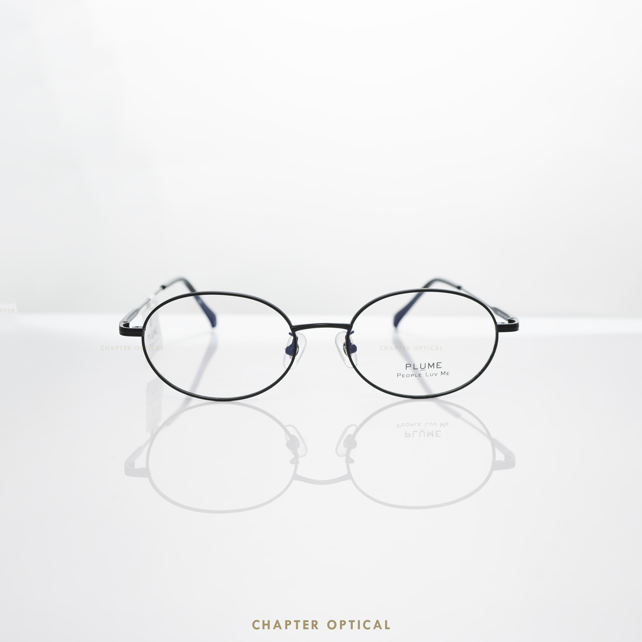 กรอบแว่นตาแบรนด์ PLUME รุ่น P-2980-C1 แบรนด์เกาหลีใต้แท้ สินค้านำเข้า