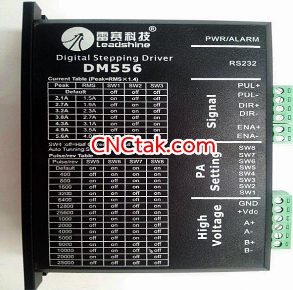 LEADSHINE STEPPER DRIVER DM556 5.6 A