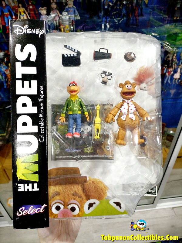 [2016.06] DST The Muppets Show Select Fozzie Bear and Scooter Action Figure (blister box)