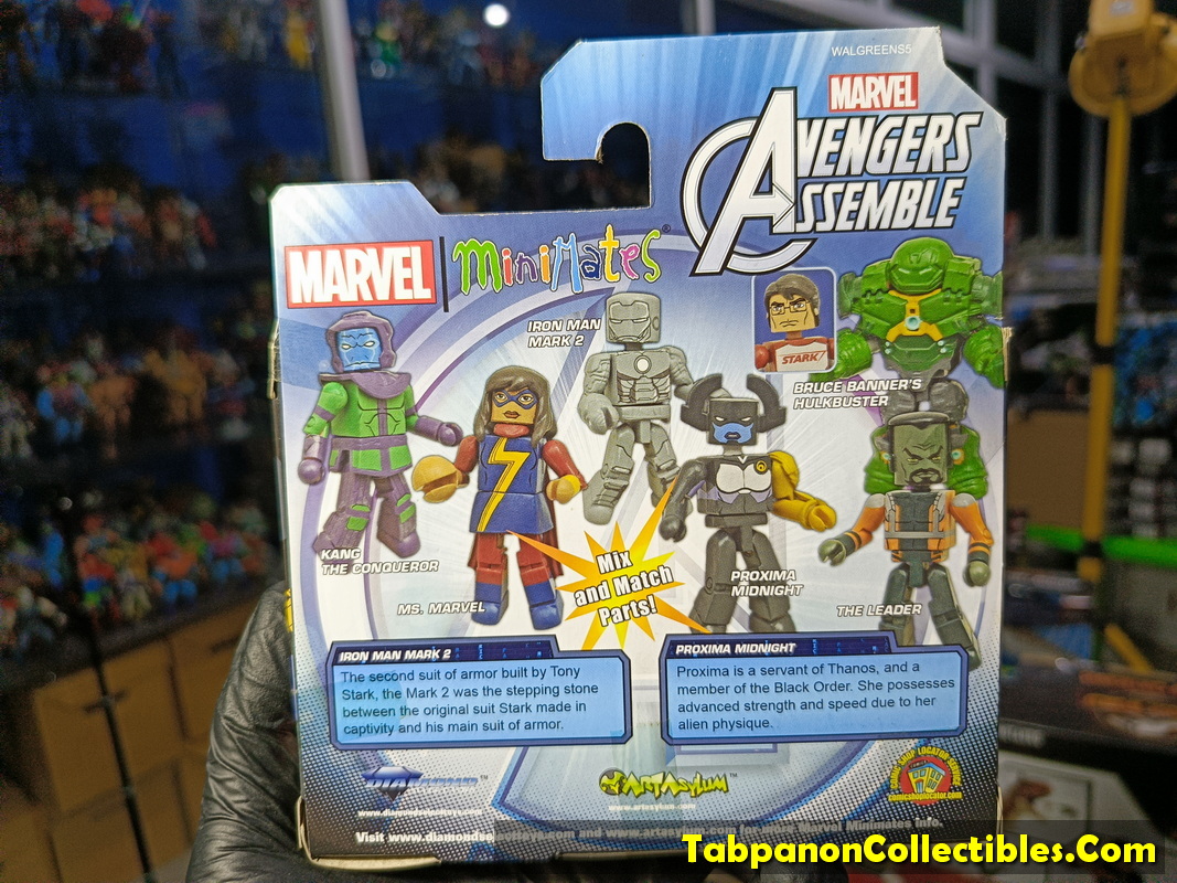 Minimates Marvel Walgreens S5 Iron Man Mark2 and Proxoma Midnight 2-Pack