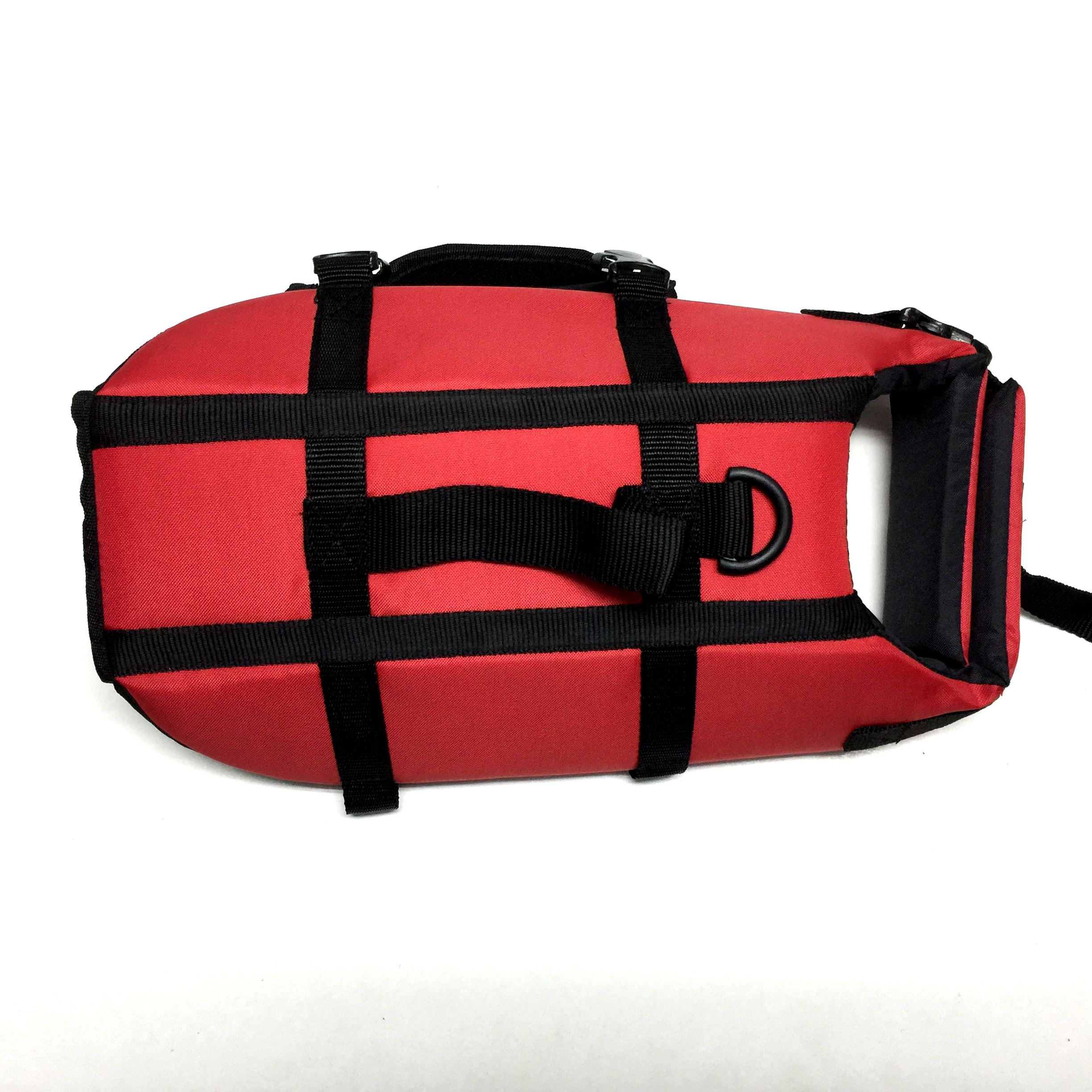 เสื้อชูชีพสำหรับสุนัข สีแดง รับน้ำหนักสูงสุด 10 กก. //No.03