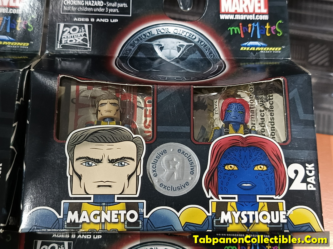 Minimates Marvel X-Men Movie First Class Set of 4 box