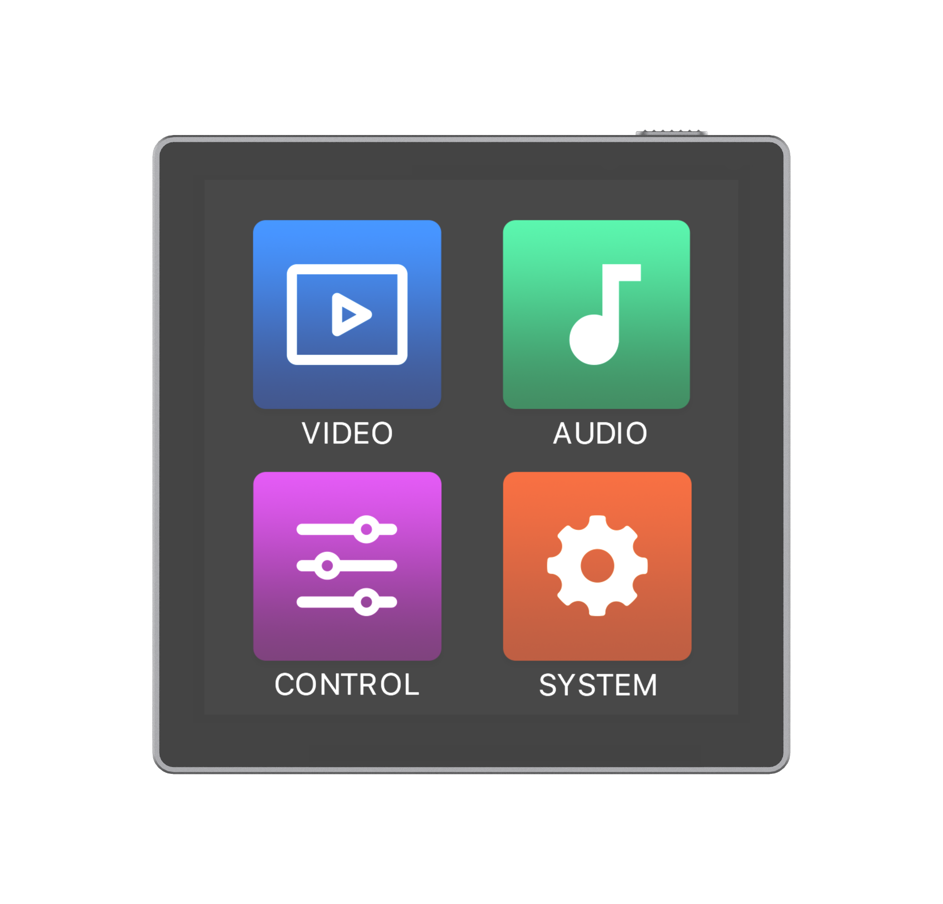CTL-TOUCH-4-W - VAVE 4-inch Touch Panel Control in Wall