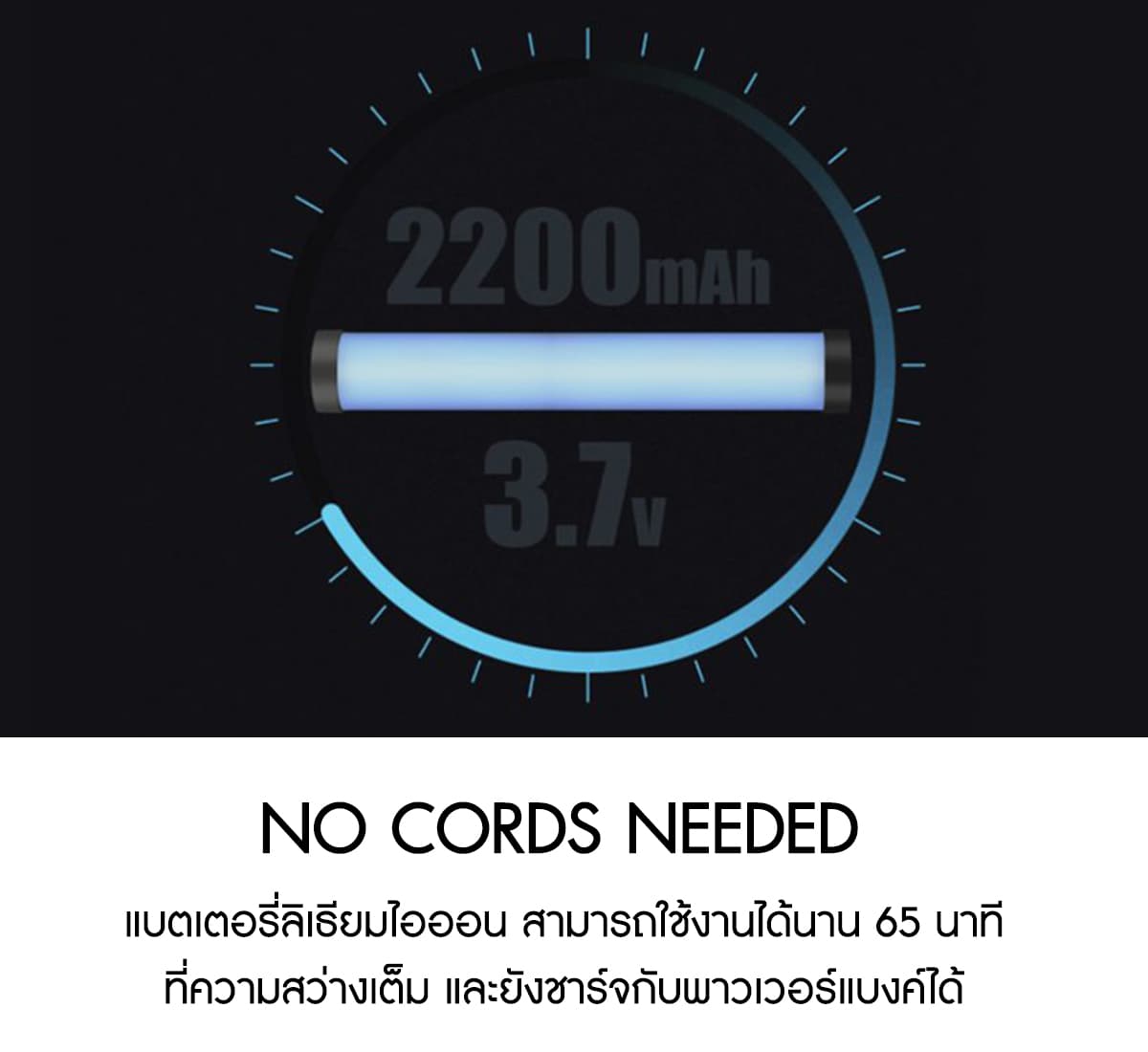 Nanlite PavoTube 6C 10in 6w RGBWW LED Tube with Internal Battery รับประกันศูนย์ไทย