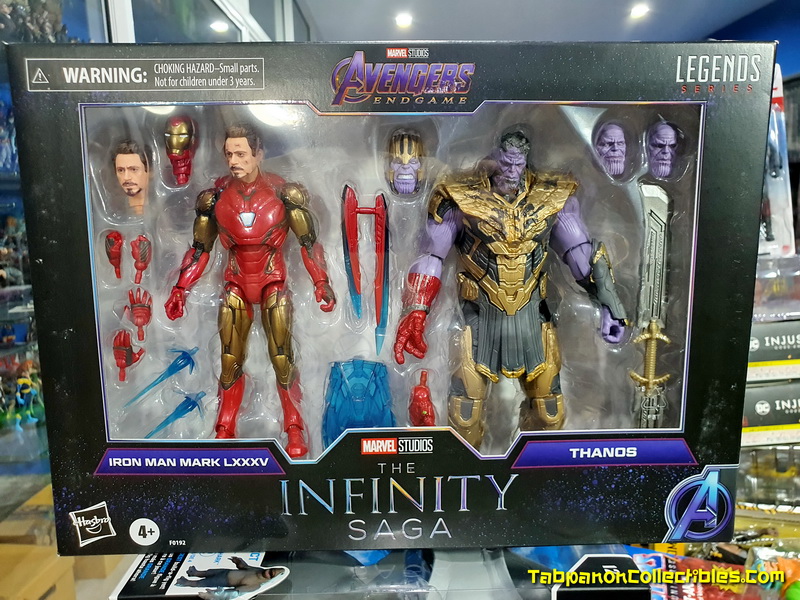 [2021.08] Hasbro Marvel Legends Infinity Saga Ironman MK35 and Thanos 6.5-Inch Figure 2-pack