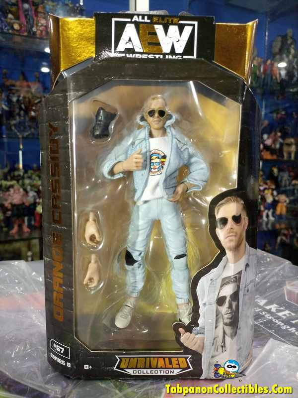 [2022.03] Jazwares AEW Unrivaled Series 8 Orange Cassidy 7-Inch Action Figure