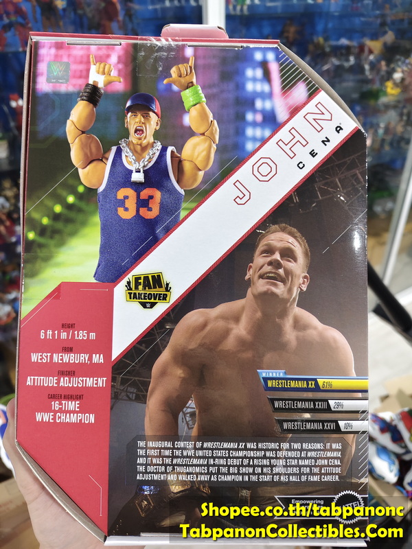 [2025.06] WWE Ultimate Edition John Cena (Amazon Exclusive) Action Figure