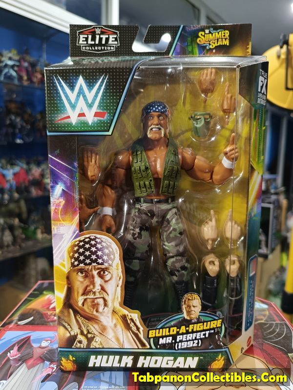 [2023.09] WWE Elite SummerSlam 2023 Build a "Mr. Perfect" Hulk Hogan