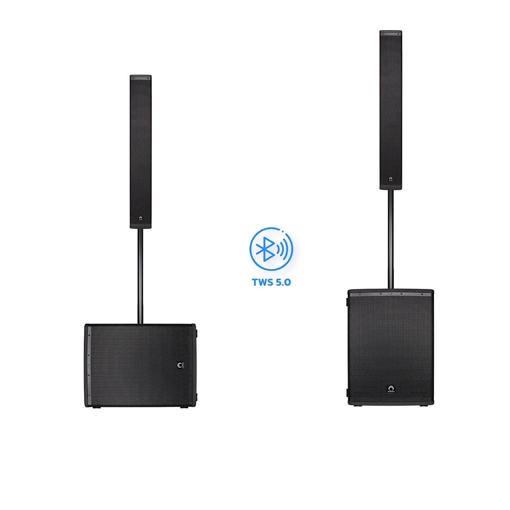 SOUNDVISION ACS-1500 ชุดลำโพง Active คอลัมน์ 8×4 นิ้ว ซับ 15 นิ้ว 1800 วัตต์