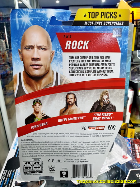 [2021.08] WWE Series Top Pics 2021 The Rock 7-Inch Basic Figure