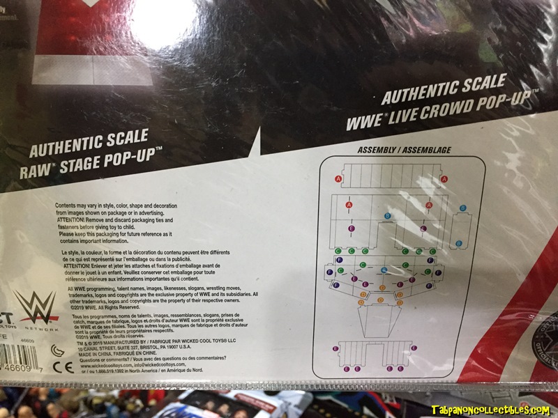 Wrestling Accessories - Authentic Scale Stage POP-UP - SmackDownLive