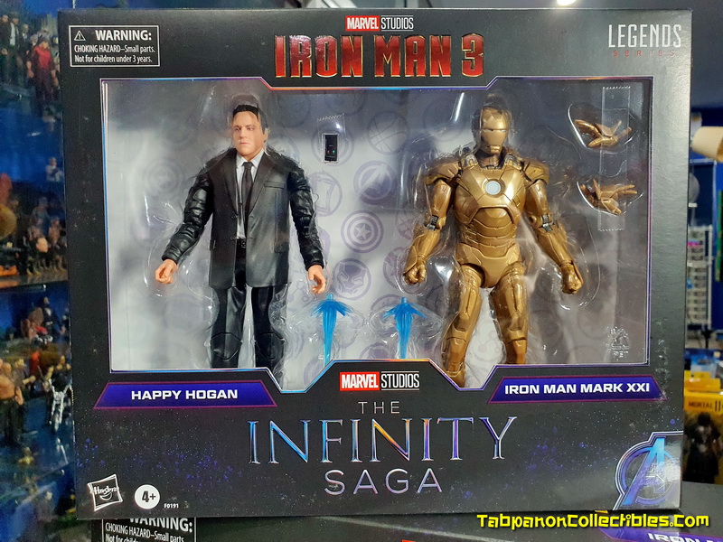 [2021.07] Hasbro Marvel Legends Infinity Saga Happy Hogan and Iron Man Mark XXI 6.5-Inch Figure 2-Pack