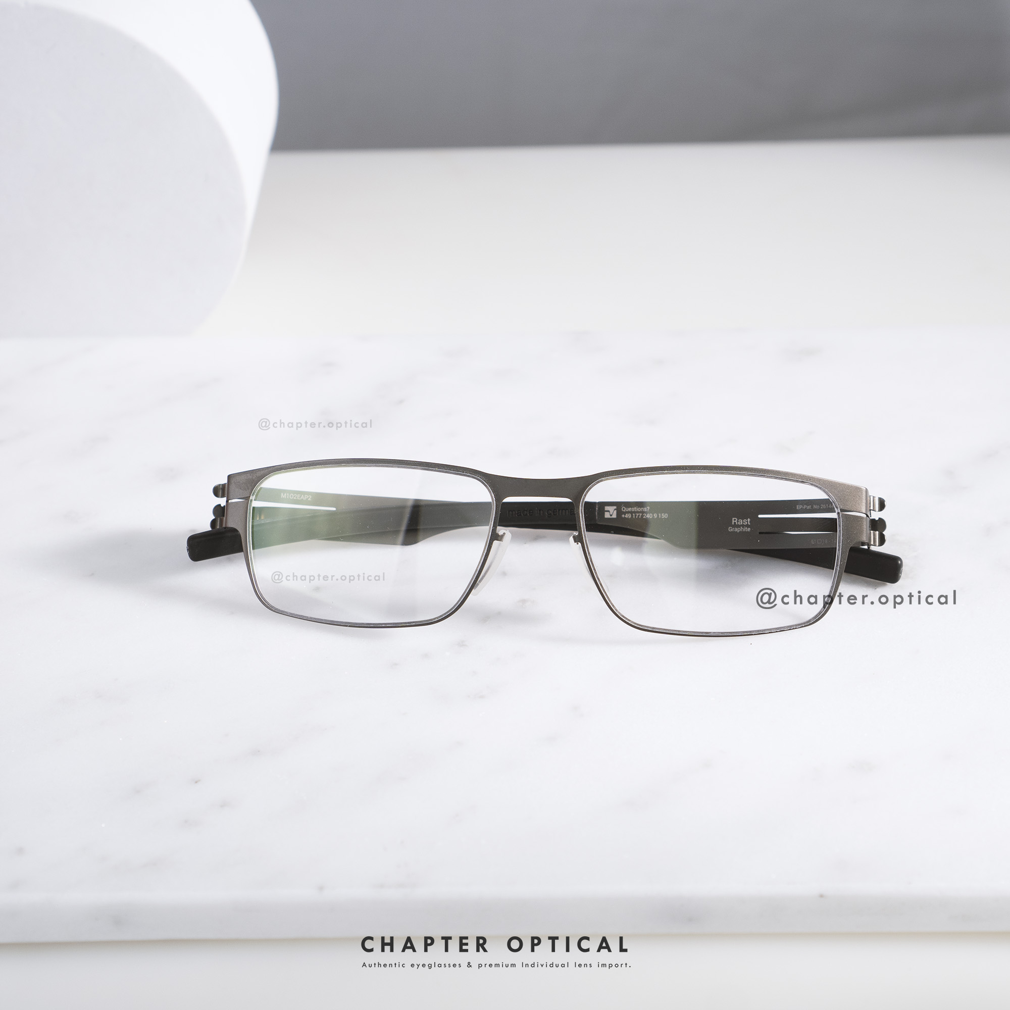 Ic! Berlin | รุ่น Rast | สี Graphite