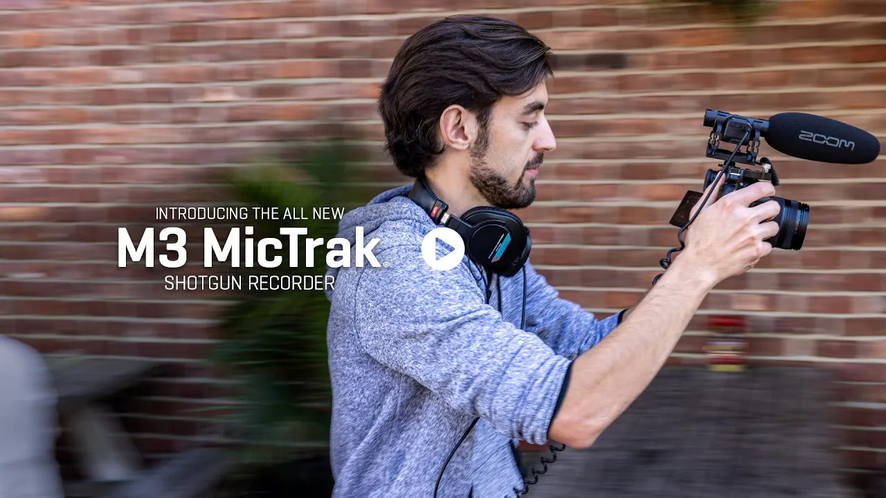 Zoom M3 MicTrak On-Camera Shotgun Recorder