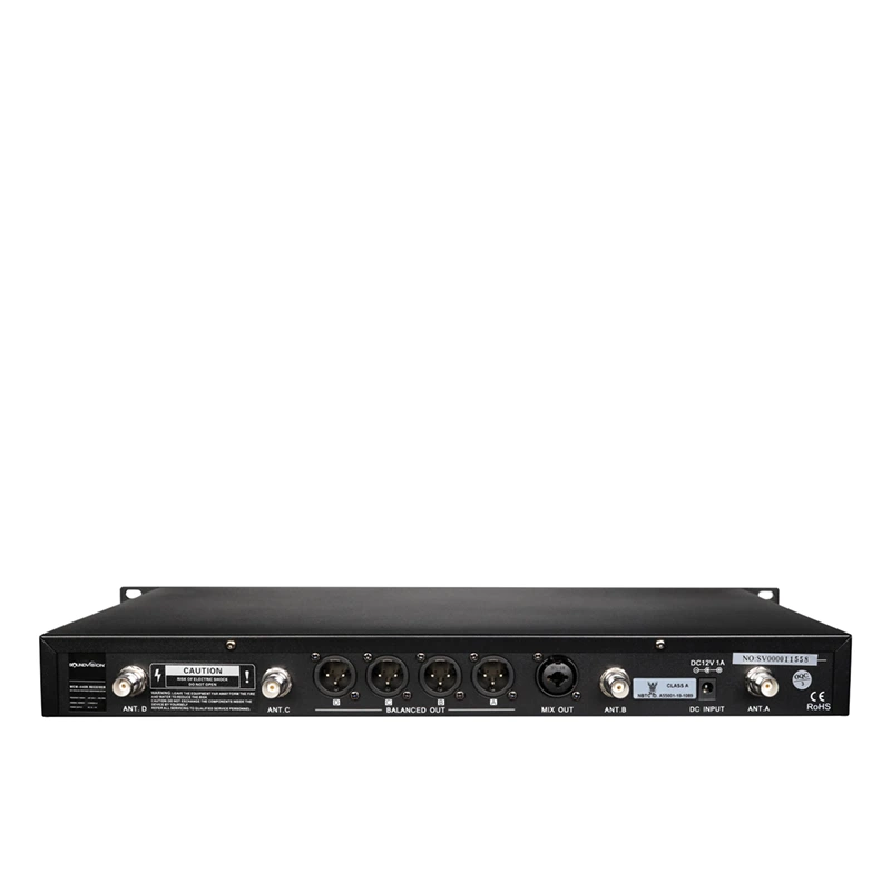 SOUNDVISION WCM-440 ชุดไมค์ประชุมสำหรับ 4 ท่าน แบบไร้สาย ย่าน UHF