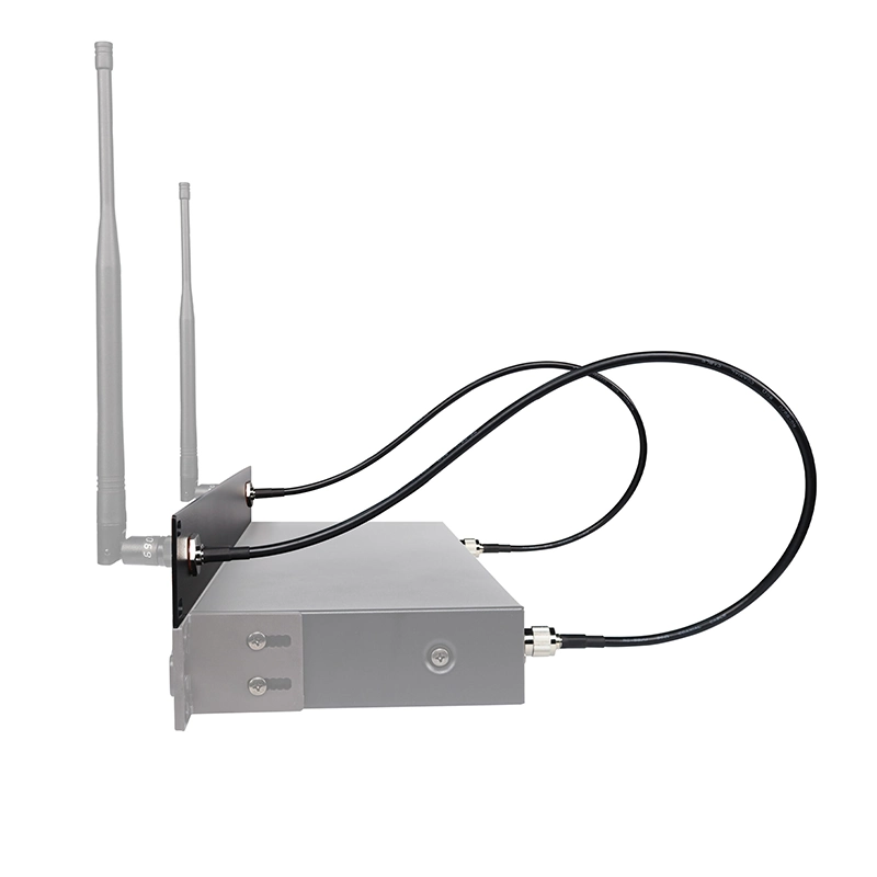 SOUNDVISION RKT-2A ชุดเพลทยึดเสาอากาศ 2 ต้น ขนาด 1U อุปกรณ์เสริมสำหรับชุดไมโครโฟนไร้สาย