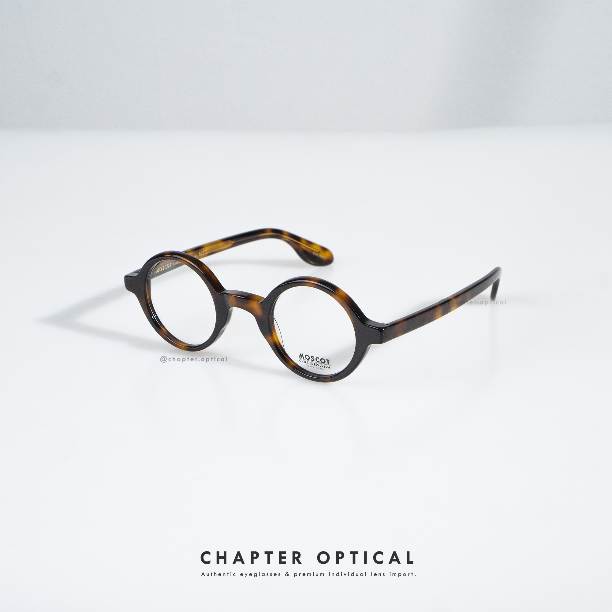 กรอบแว่น MOSCOT รุ่น ZOLMAN สี.AMBERTORTOIS / Size 42