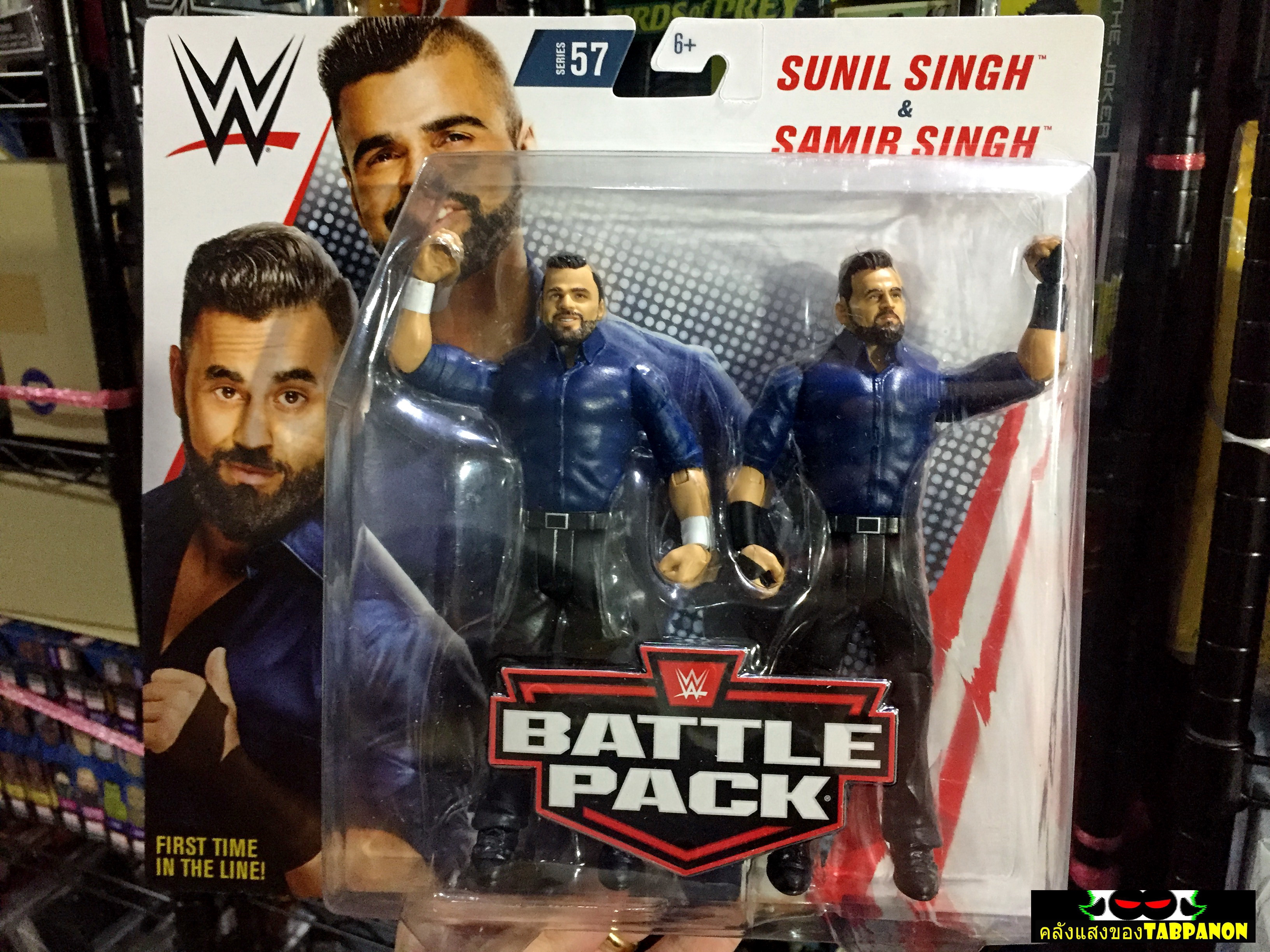 [2018.12] WWE Battle Pack 57 Sunil Singh & Samir Singh (Singh Brother) 7-Inch Figures