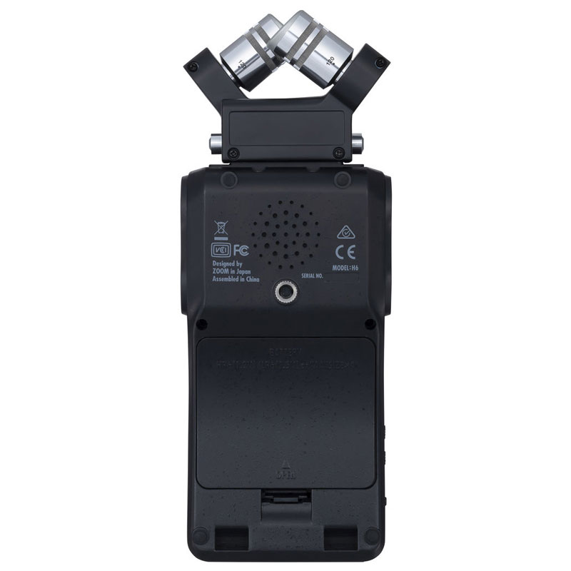 Zoom H6 Black Multi Track Handy Recorder
